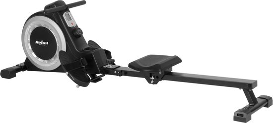 Rebel Active Magnetische Roeimachine Opvouwbaar - Fitness Roeitoestel - Thuis Roeimachine - Roeitrainer met Magnetisch Weerstandssysteem