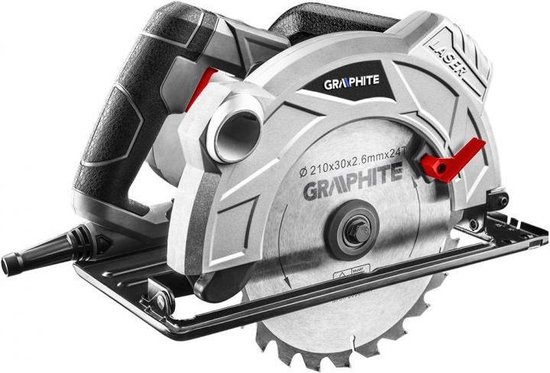 HAND CIRKELZAAG MACHINE 1800 Watt - GRAPHITE