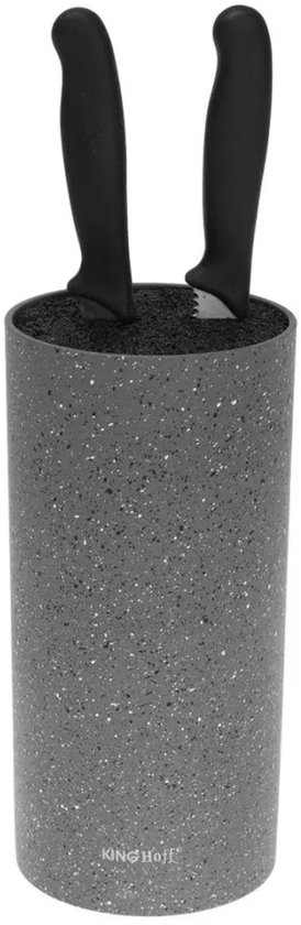 Kinghoff KH-1249 - Universeel Messenblok - 22cm - Kunststof Prikkers