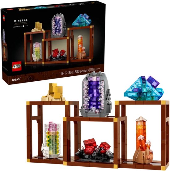 LEGO Ideas Mineralenverzameling Set - 21362