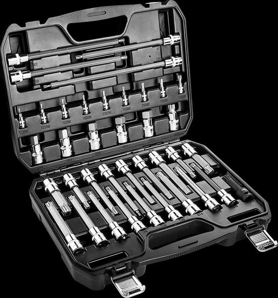 NEO torxdoppenset 1/2 en 1/4