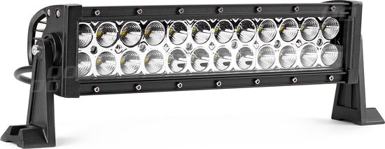 LED Lichtbalk - Dubbele rij - Rechte balk - 72W 7200LM - Combo