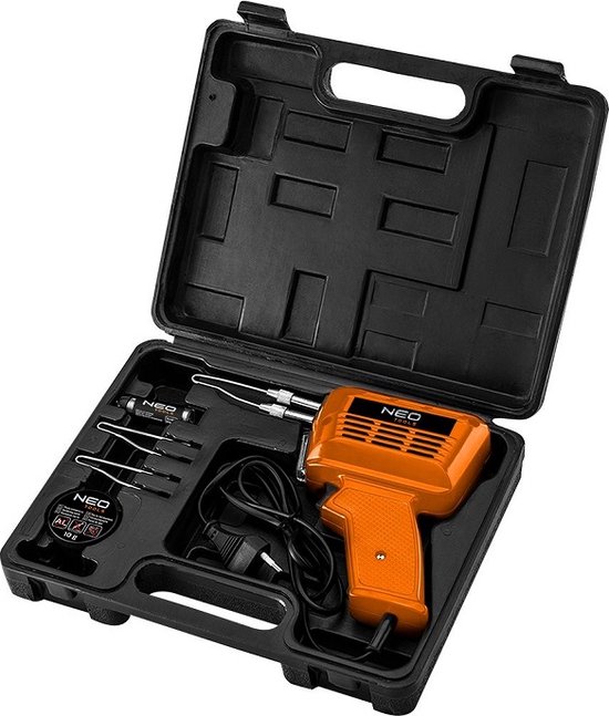 NEO Soldeerpistool 150w met accessoires