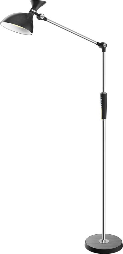 Rebel Light - Staande Lamp - LED - 12W - Dimmer - Verstelbare Kleurtemperatuur
