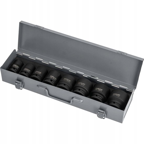 Proline Impact Doppenset 3/4" 22-41mm Geoxideerd Metaal 8 Stuks