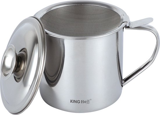 Kinghoff 1726 - Oliecontainer - 1.2 liter - met filter