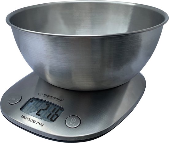 Keukenweegschaal Esperanza Eks008 Wit 5 Kg