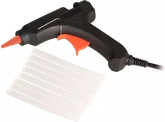 Lijmpistool met 8 lijmstaafjes - 10 W
