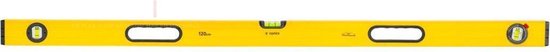Topex Waterpas 120cm Type 600 3 Libellen Aluminium Body 2 Hendels