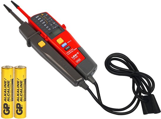 Spanningstester Duspol UNI-T UT18C 12–690V – LCD Display – IP65 – Professionele Spanningszoeker