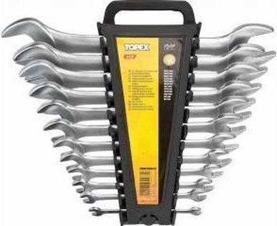 Topex Steeksleutelset 6-32mm Din 3110