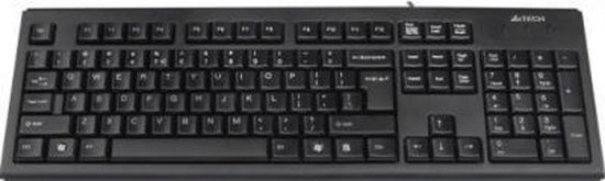 A4Tech KR-83 toetsenbord PS/2 Turks Zwart