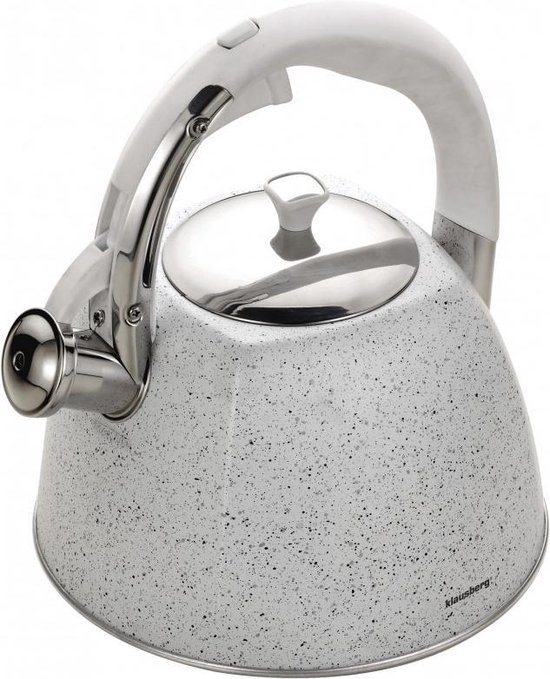 Klausberg KB-7261 fluitketel - 3L - rvs - alle warmtebronnen