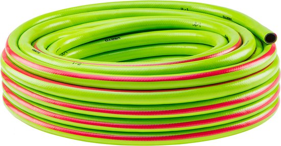Tuinslang 20 m gewapend. 1/2 inch 25 bar. Professioneel.