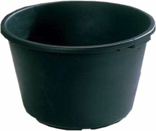 HL Speciekuip – Speciebak – Metselkuip – Kuip – Boomkuip – 40 Liter – Rond – Kunststof – Zwart - Diameter 50 cm – Hoogte 30 cm