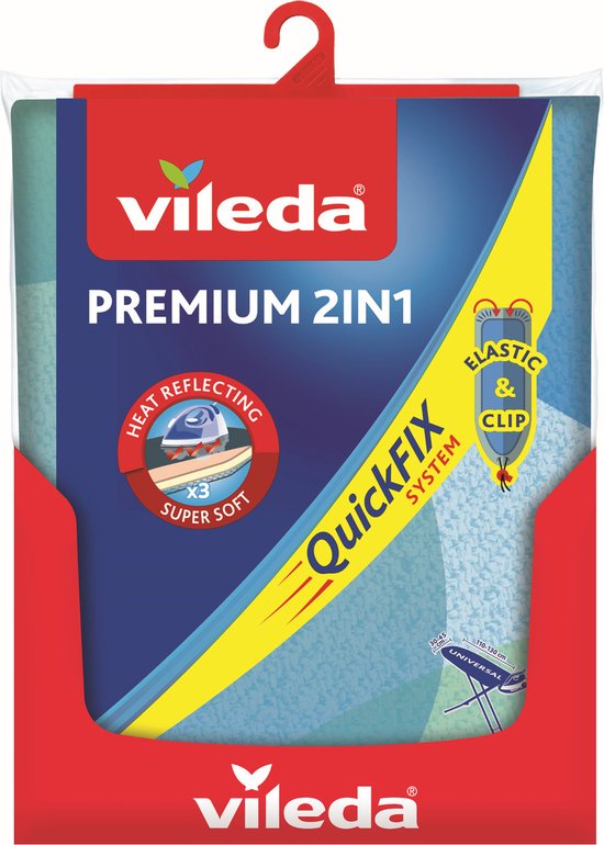 Vileda Premium 2in1 - Strijkplankovertrek