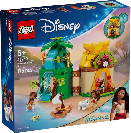LEGO Disney Princess - Vaiana's speeleiland - 43260