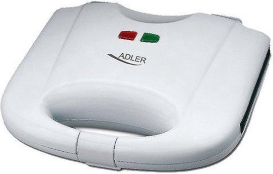 Adler AD 301 - Tosti apparaat - wit - 750 Watt