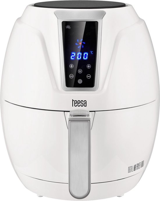 Teesa TSA8046W - Digitale airfryer, 3,2 liter, wit
