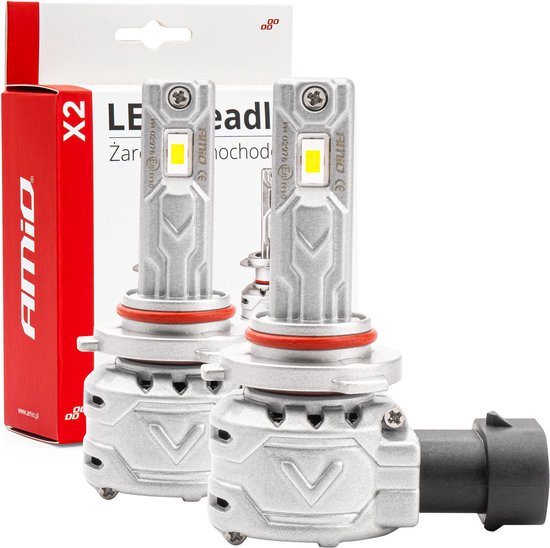 AMiO LED Mistlichten X2-serie HB4 9006 Wit