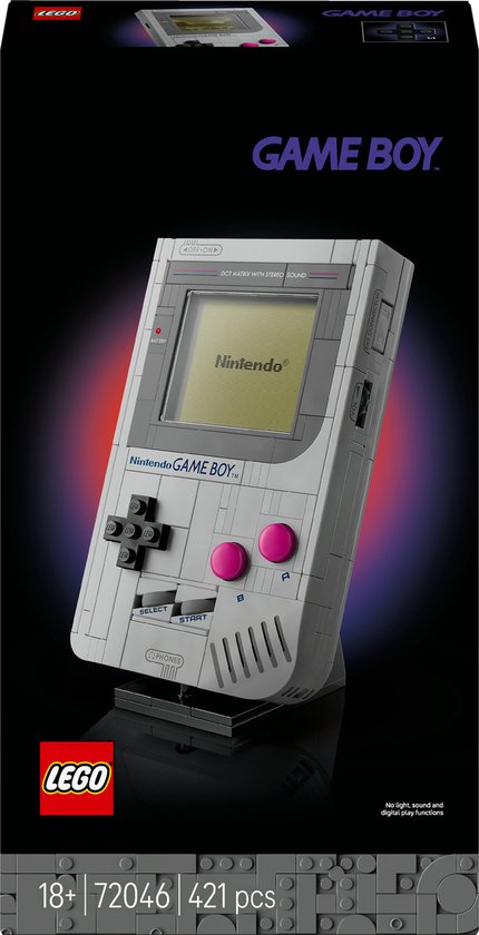 LEGO Game Boy Bouwpakket voor Volwassenen - 72046