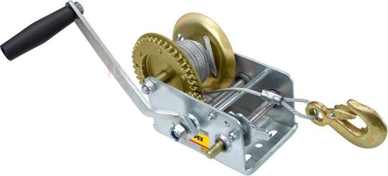 Topex Staalkabelhaspel 540kg 3,75kg CE Keuring