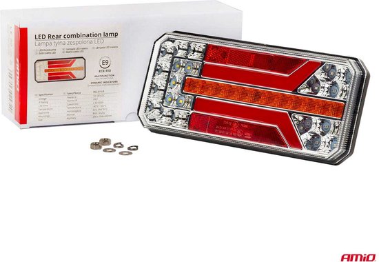 Combinatie LED-achterlicht AMiO RCL-01-LR dynamisch, rechts
