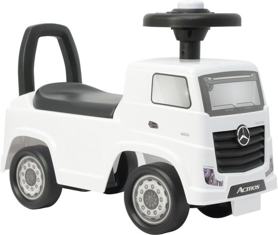 Veilige Peuter Loopauto - Stevig Design - Geschikt vanaf 3 jaar - Wit