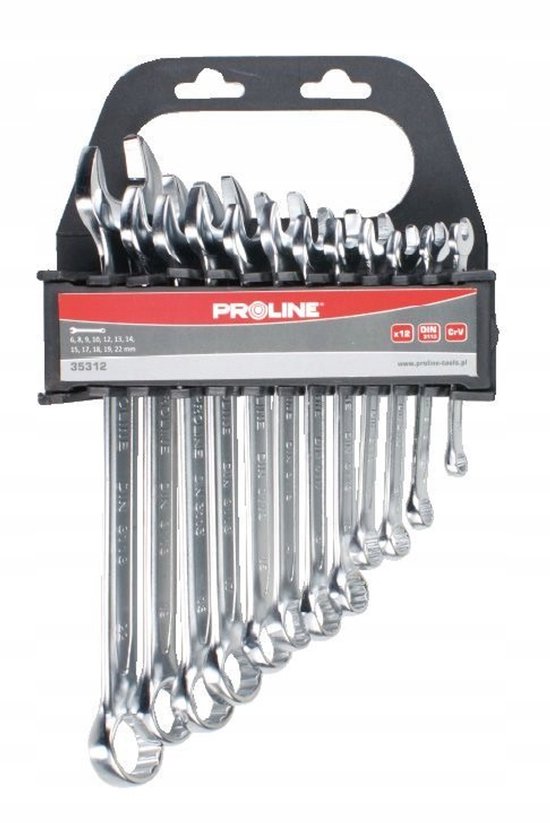 Proline Ringsleutelset 8-17mm 6-delig