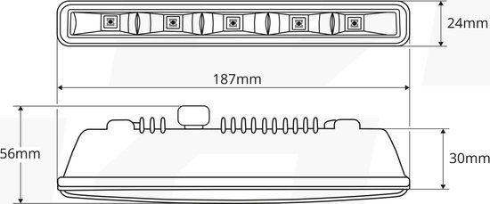 Dagrijverlichting DRL 501HP