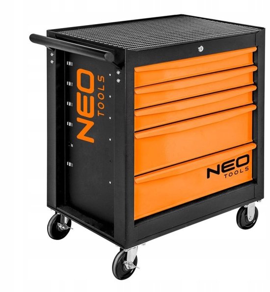 NEO Gereedschapswagen 5 Lades 68cm Breed - Robuust & Mobiel