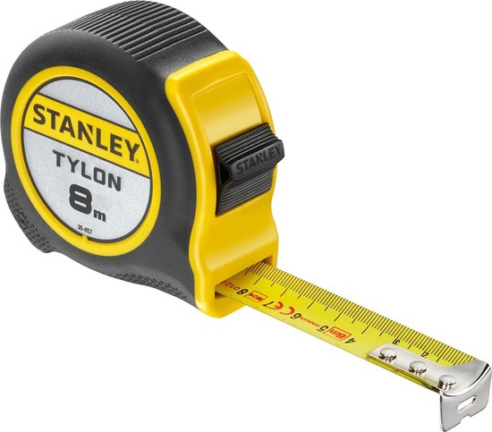 STANLEY Tylon 1-30-657 - Rolbandmaat - 8m lang - 25mm breed
