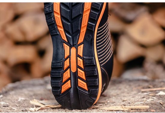 VEILIGHEIDSSCHOENEN SB, LEER, STALEN NEUS, MAAT 43