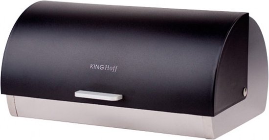 Kinghoff 3208 - Broodtrommel - zwart -