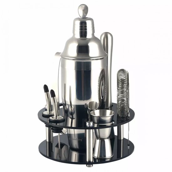 Klausberg 7580 - Barset - cocktailset - bartending - 9 delig