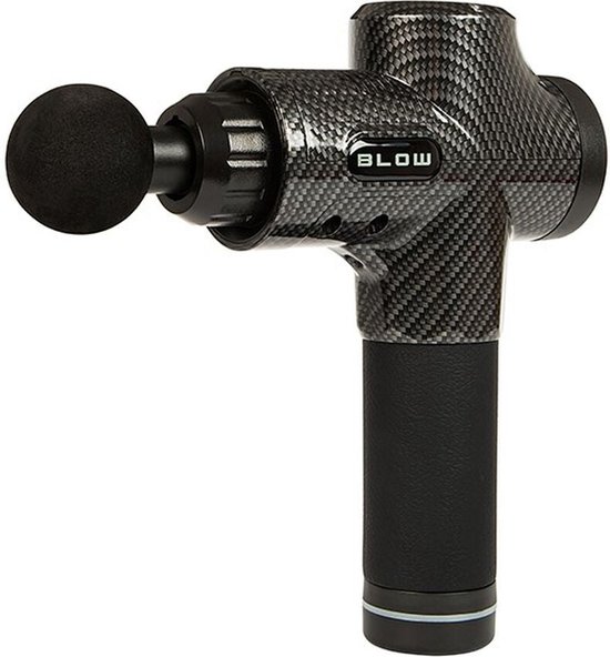 Elektrische handmassager Blow Wave 4000 Zwart Grijs 2200 mAh