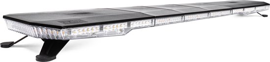 AMIO Stroboscoop Zwaailicht LED Waarschuwingslichtbar 180 LED 1372mm Oranje - Professionele Waarschuwingsverlichting met 51 Lichtfuncties