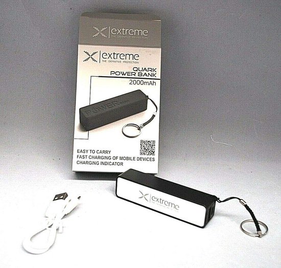 Esperanza XMP101K - 5901299910320 - Extreme XPM101K Quark - Power Bank 2000mAh