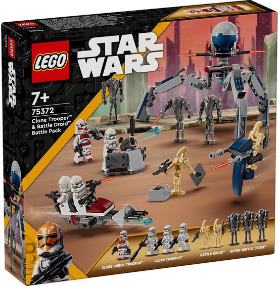 LEGO Star Wars Clone Trooper™ & Battle Droid™ Battle Pack - 75372