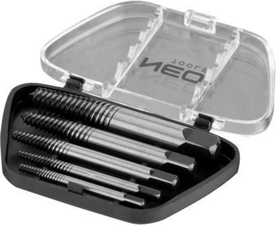 NEO Linkse Tapset, Tapeinduithaler, 5 delig. In opbergbox. 25 jaar Garantie.
