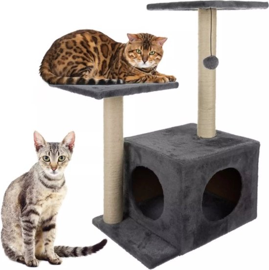 Purlov Kattenboom van 71cm: Perfect voor Speel- en Rusttijd