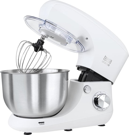 Teesa TSA3545W - Keukenmachine, 1.400 Watt, wit