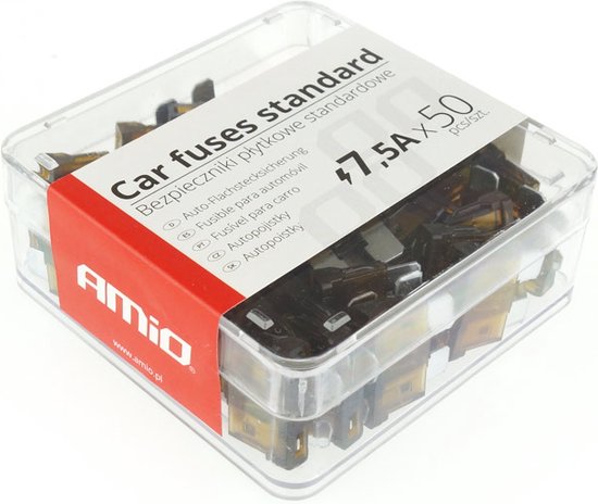 Standaard zekeringkast 50pts 7,5A