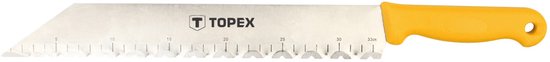 TOPEX 17B900 Mes voor Glas en Steenwol