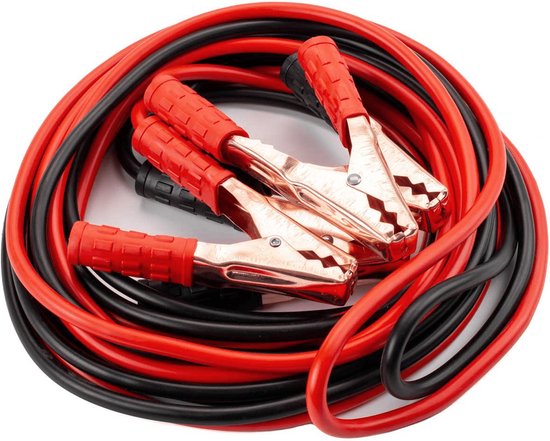 AMiO Startkabels Auto Accu 600A 6 meter – betrouwbaar starten bij lege accu