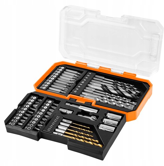 NEO TOOLS 50-delige Boor- en Bitset