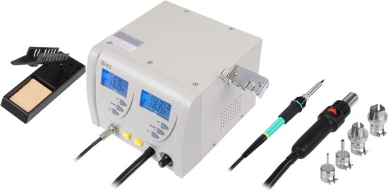 Rebel - SMD Soldeerstation - 2-in-1 - 320 W - Heet Lucht