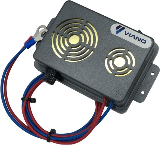 AMiO Elektronische Knaagdieren Ultrasone Verjager voor Auto Grijs [Marter - Ratten - Muizen - Wezel]