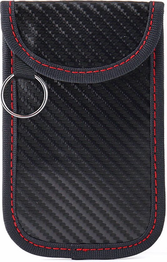 AMiO Autosleutel Signaalblokker SB-03 RFID Blokkerende Hoes Beveiligingshoes voor Sleutels en NFC Proximitykaarten