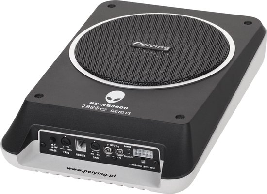 Peiying PY-NB3000 - Autosubwoofer - Compact - Actief
